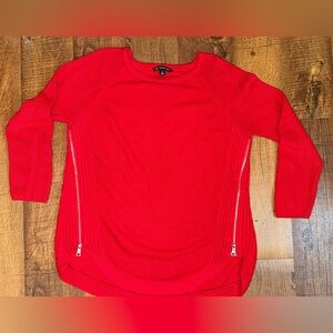 INC International Concepts Vibrant Red Sweater